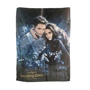Breaking Dawn 2 Tapestry Edward & Bella In The Meadow Blue Filter Twilight